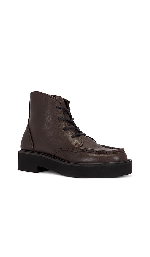 Shop Rag & Bone Tucker Mid Lace Up Boot In Dark Espresso