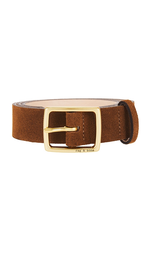 Shop Rag & Bone Boyfriend Belt In Brownwoods