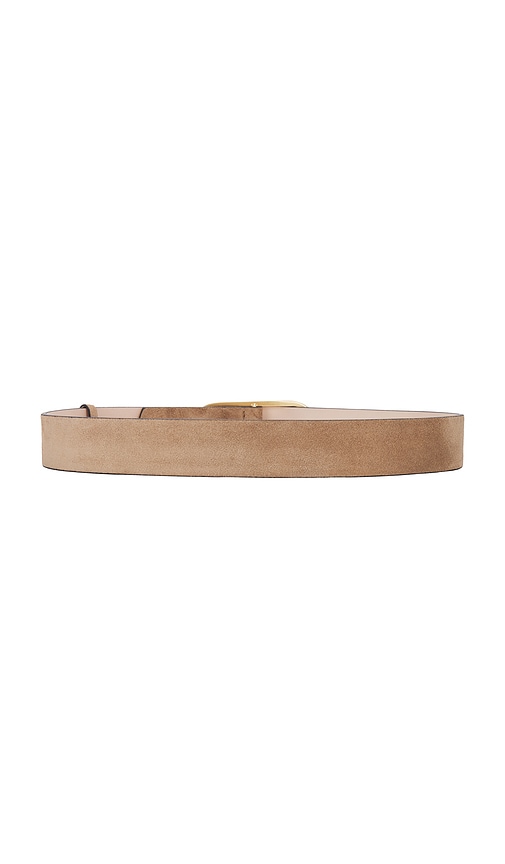 Rag & Bone Rounded Rebound Belt In Camelsd