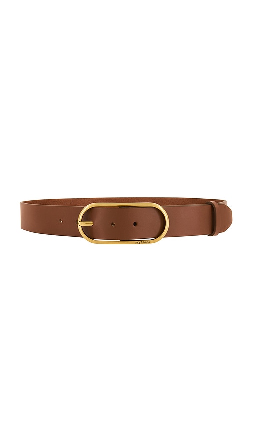 Rounded Rebound Belt in Cognac. - size L (also in M, S, XS) - Rag & Bone - Modalova