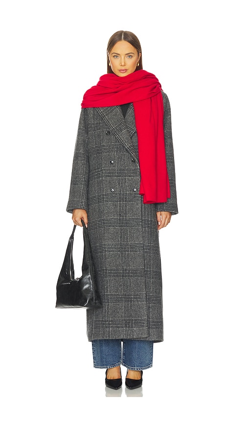 Rag & Bone Joni Scarf In Red
