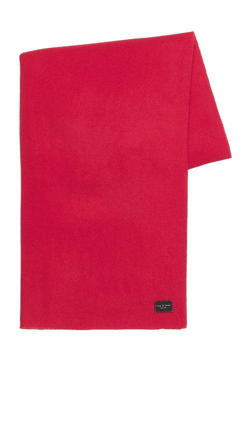  Rag & Bone Joni Scarf In Red. 