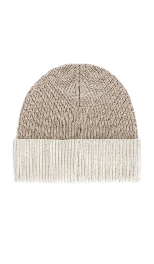  Rag & Bone Blake Tonal Beanie In Neutral. 
