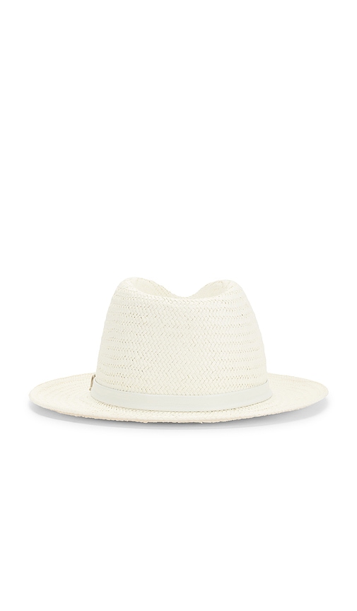  Rag & Bone Packable Straw Fedora Hat In Neutral. Size S/m. Also In M/l. 