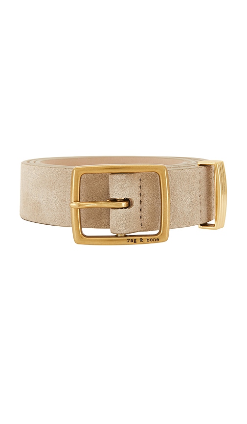  Rag & Bone Schmaler Gürtel X Boyfriend 2.0 In Taupe. Größe Xs. Also In S, M. 
