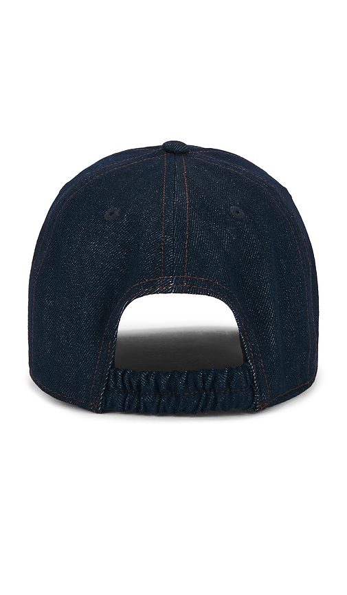  Rag & Bone Harlow Baseball Cap In Blue. 