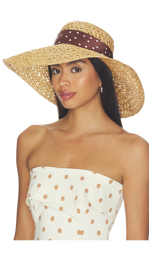 Rag & Bone Garden Straw Hat In Brown