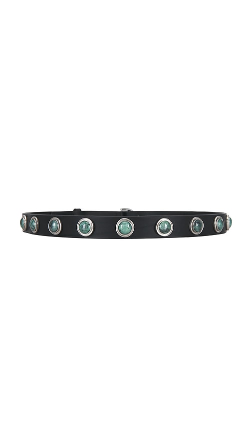 Rag & Bone Celia Stud Belt In Black