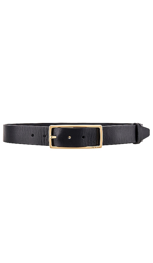 Rag & Bone Women's Rebound Leather Belt Black