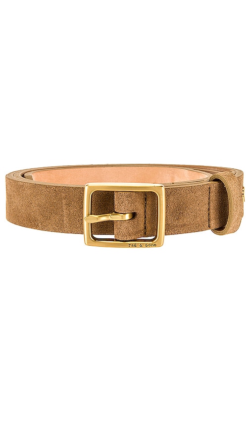 Rag & Bone Baby Boyfriend Belt in CAMELSD | REVOLVE