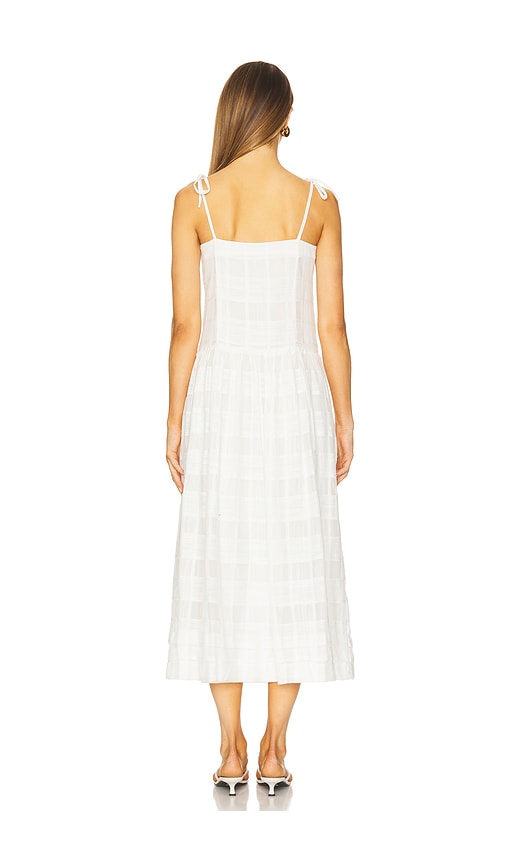  Rag & Bone Midi-kleid Presley In White. Größe 00. Also In 0, 6, 12. 