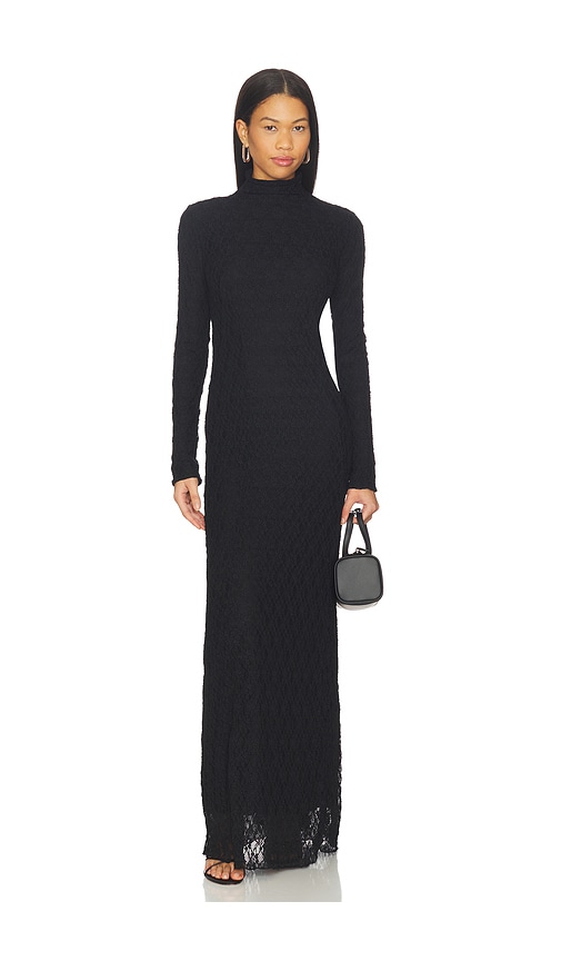 Rag & Bone Ellie Lace Maxi Dress in Black
