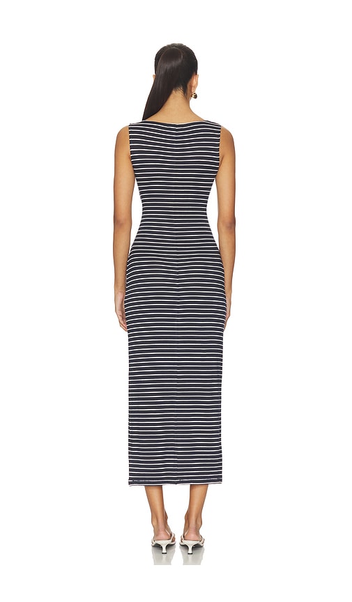 Rag & Bone The Knit Button Tie Stripe Dress | Thumbnail 3