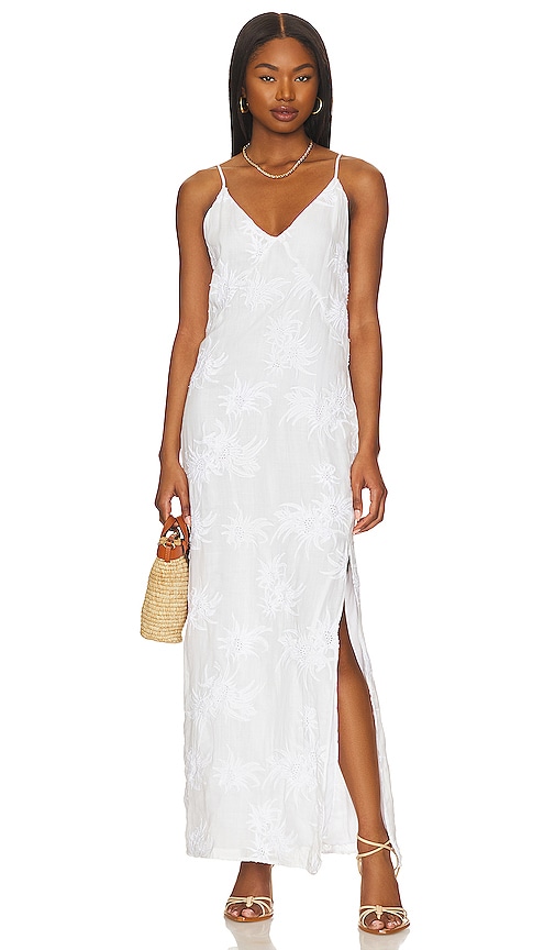 RAG & BONE LARISSA EMBROIDERED SLIP DRESS