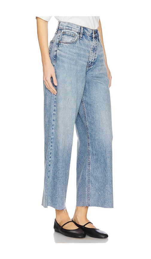 Rag & Bone Logan Womens High Rise Cropped Ankle Jeans In Blue