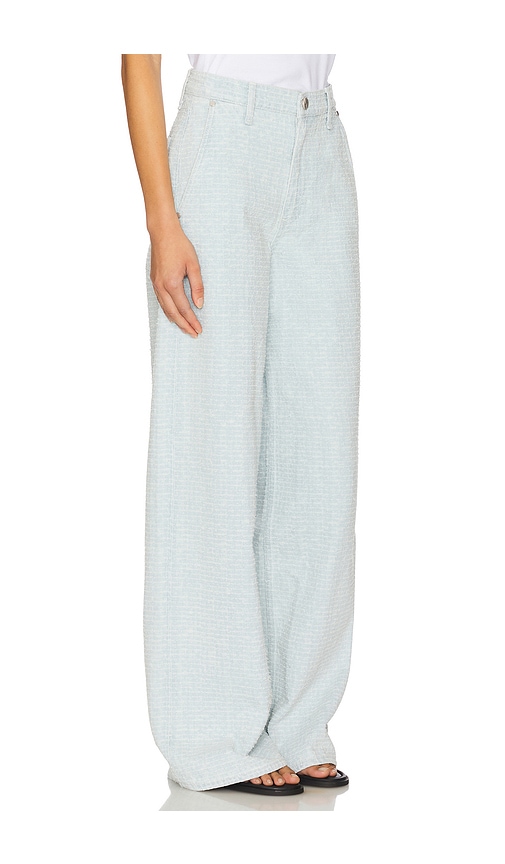 Rag & Bone Sofie High Rise Tailored Trouser In Sky Tweed