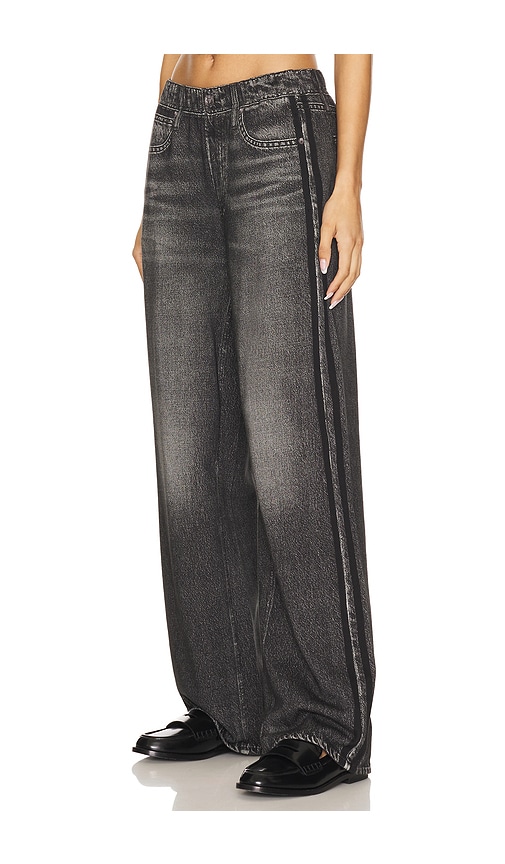 Miramar Wide Leg Track Jeans in Charcoal,Black. - size S (also in XS) - Rag & Bone - Modalova