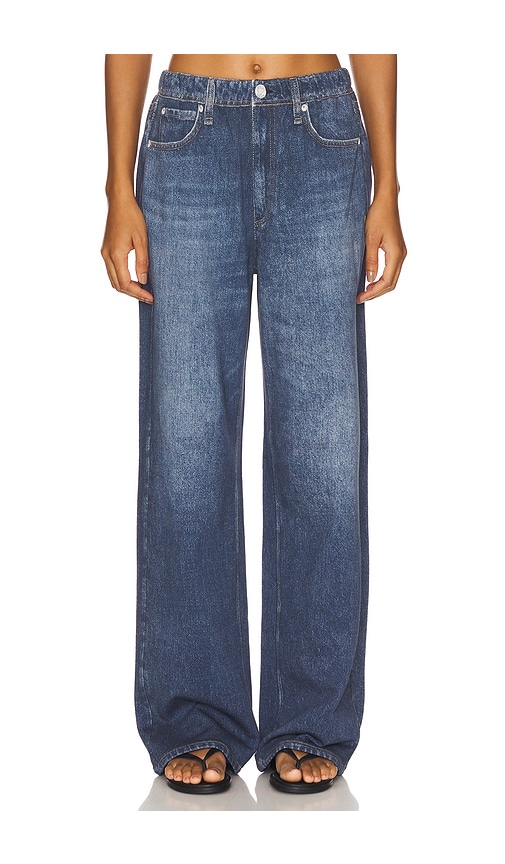 Miramar Terry Wide Leg in Blue. - size XXS (also in L, M, S, XL, XS)