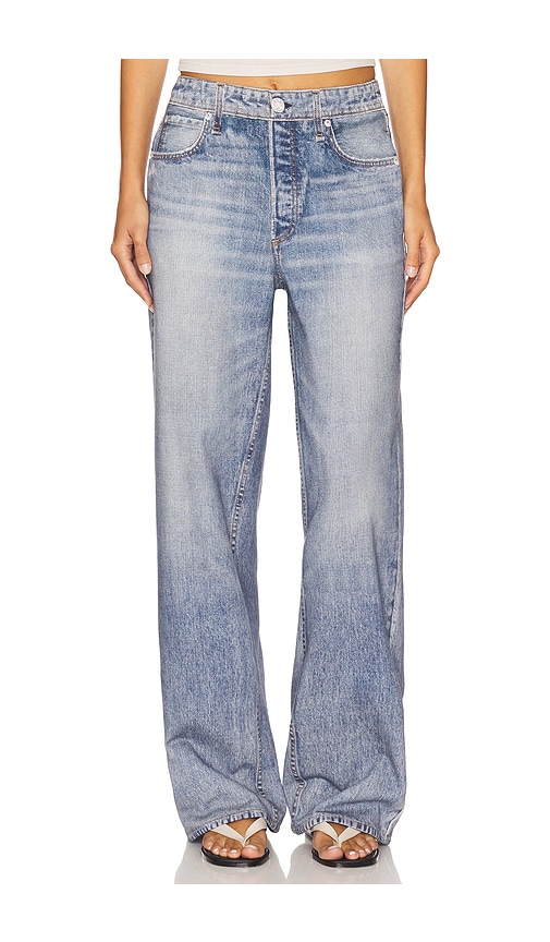 Miramar Terry Wide Leg in Blue. - size XXS (also in L, M, S, XS)