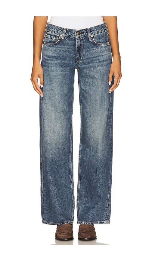 Saige Low Rise Relaxed Straight Jeans in Blue. - size 32 (also in 33, 34) - Rag & Bone - Modalova