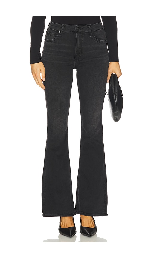 Rag & Bone Flexi Dahlia Flare Jeans In Black