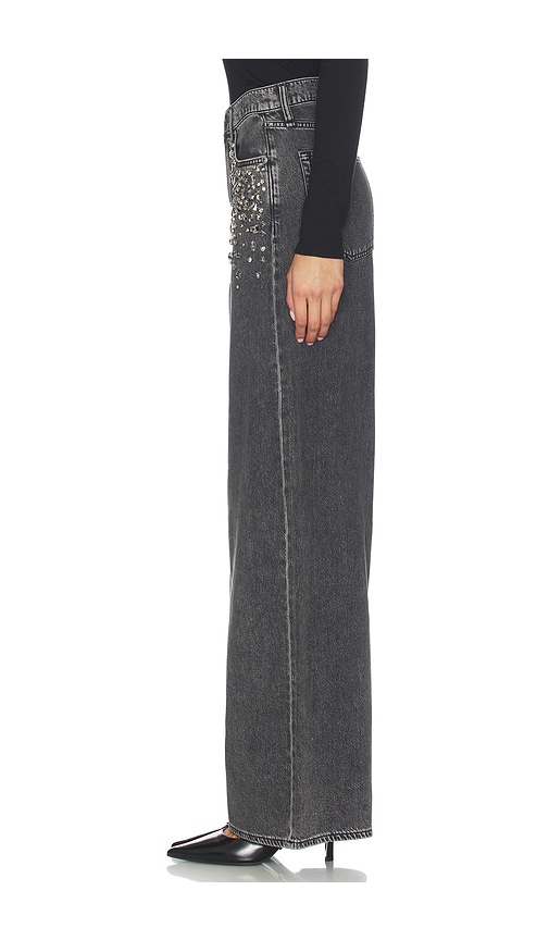  Rag & Bone Weiter Schnitt Featherweight Sofie In Black. Größe 29. Also In 30. 