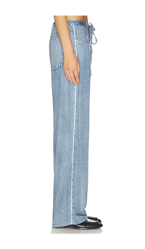  Rag & Bone Weiter Schnitt Miramar In Blue. Größe Xs. Also In Xxs, S, M. 