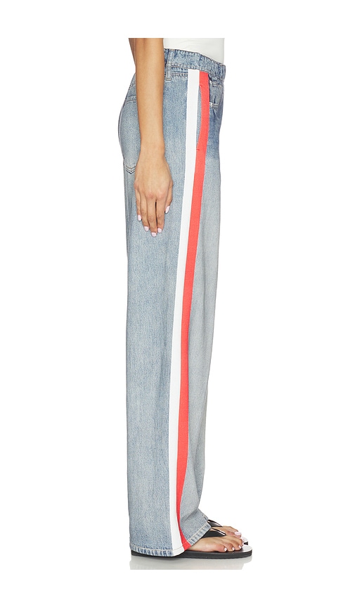  Rag & Bone Jeans Terry Track In Blue. Größe Xs. Also In M. 