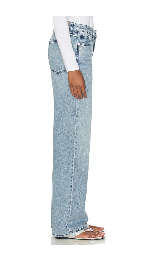  Rag & Bone Weiter Schnitt Logan In Blue. Größe 25. Also In 27, 32, 34. 