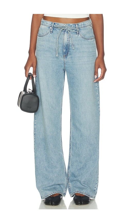 Rag & Bone Featherweight Phoebe Drawstring Wide Jeans