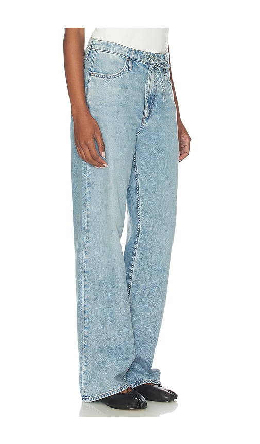 Rag & Bone Ultra Featherweight Phoebe Drawstring Jeans In In Tildn In Blue