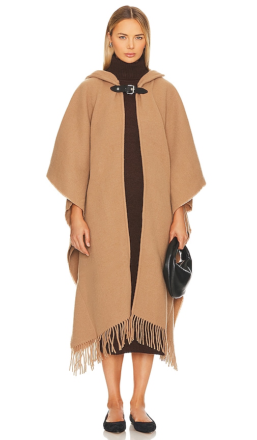 Shop Rag & Bone Cloak Poncho In Camel