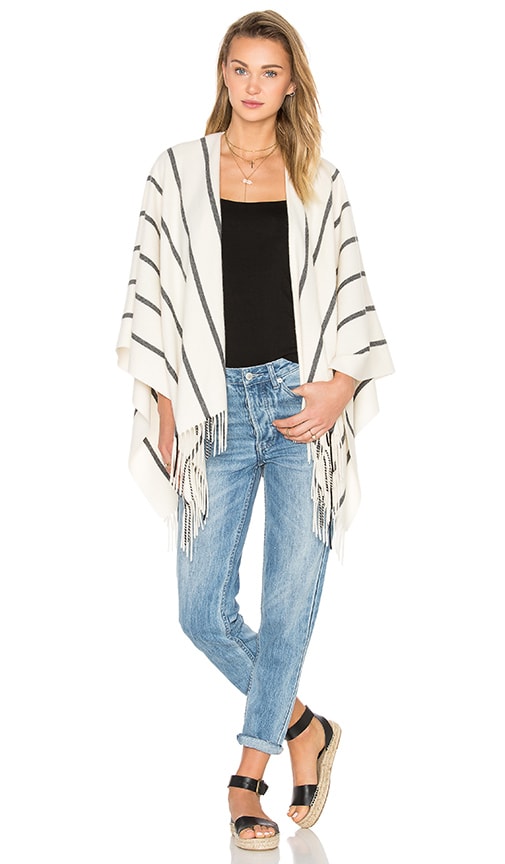 Striped Poncho
