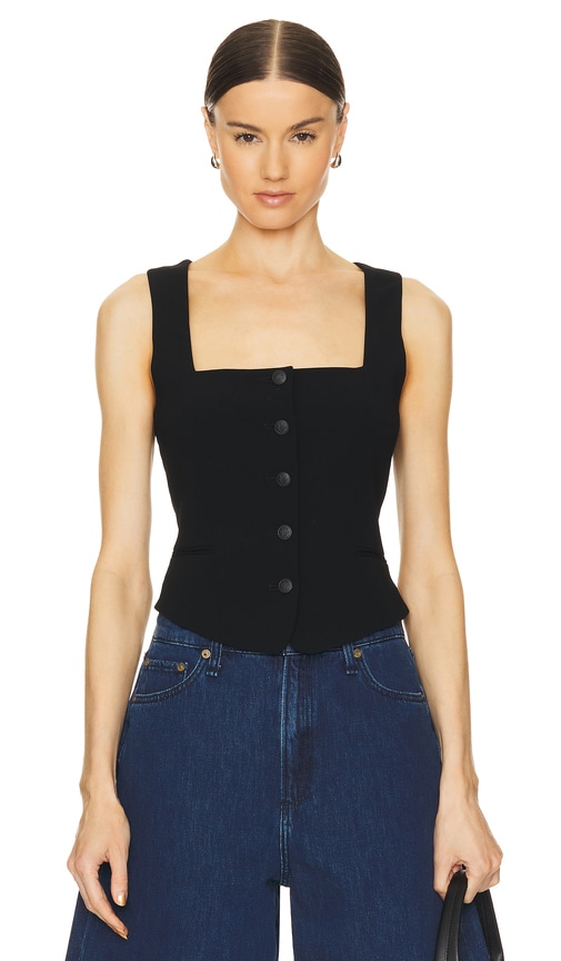 Shop Rag & Bone Mariana Vest In Black