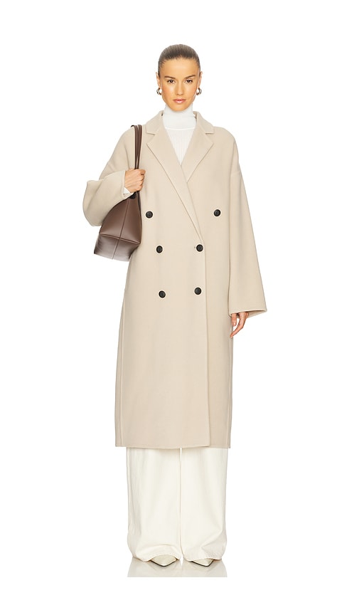 Rag & Bone Thea Italian Splittable Coat In 燕麦色