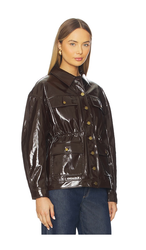  Rag & Bone Lederjacke Amy In Chocolate. Größe Xxs. Also In Xs, S, M. 