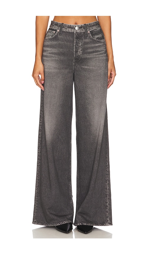 Shop Rag & Bone Miramar Sofie Pant In Washed Black