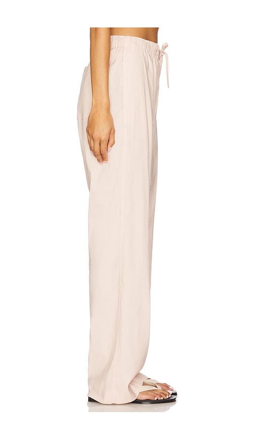  Rag & Bone Strandhose Aus Leinen Logan In Blush. Größe S. Also In Xs, L. 