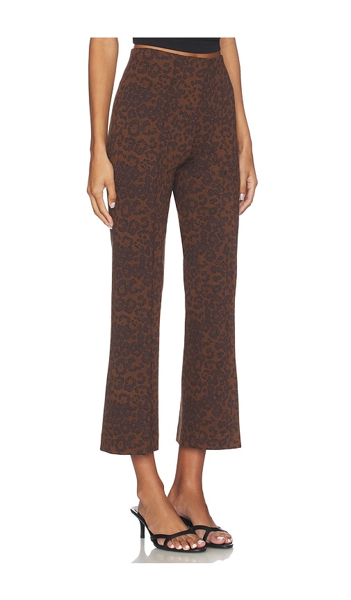  Rag & Bone Pantalón Acampanado De Jacquard De Punto Irina En Color Marrón Talla M  (también En S, Xs). 