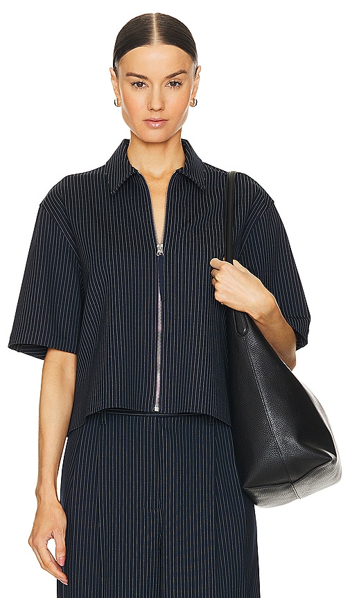 Rag & Bone Junie Top in Navy Stripe