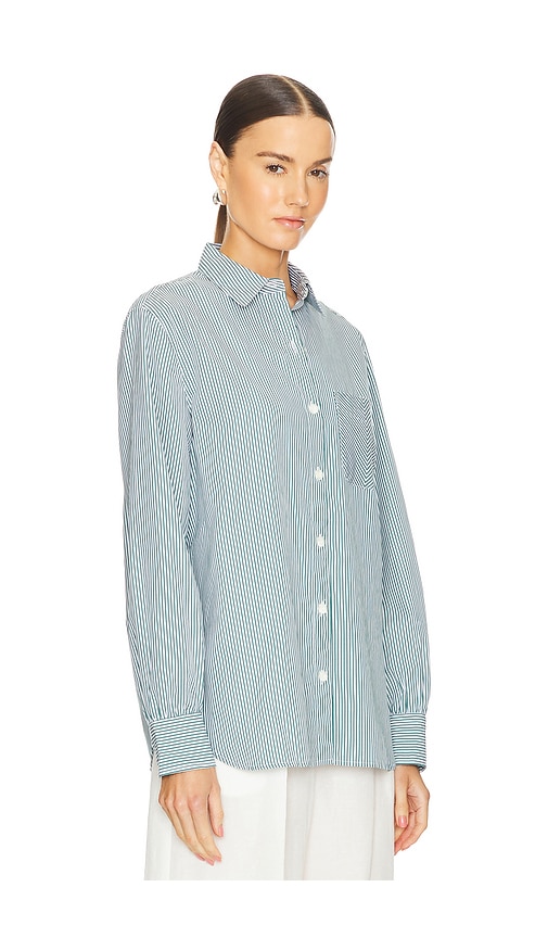 Shop Rag & Bone Maxine Button Down Shirt In Green