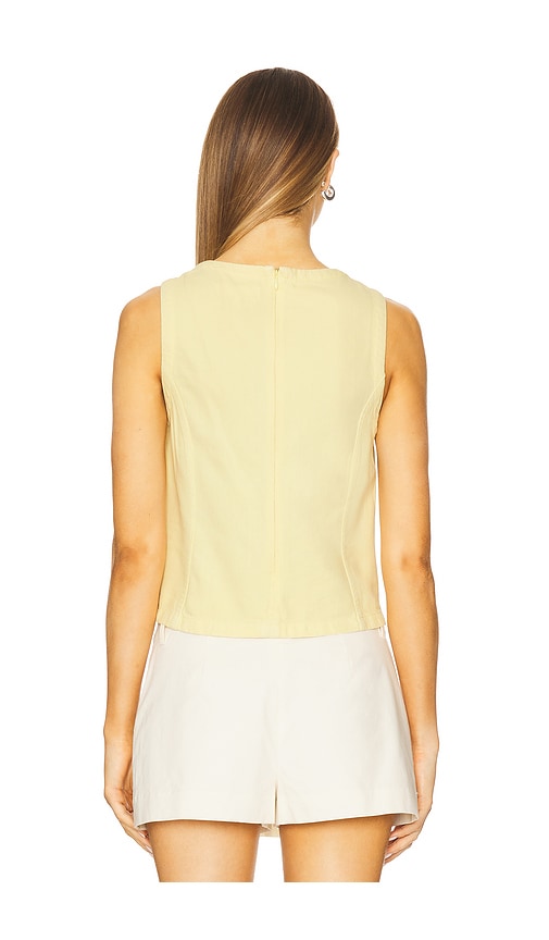  Rag & Bone Ultra Featherweight Myla Top In Lemon. Size Xs. Also In Xxs. 