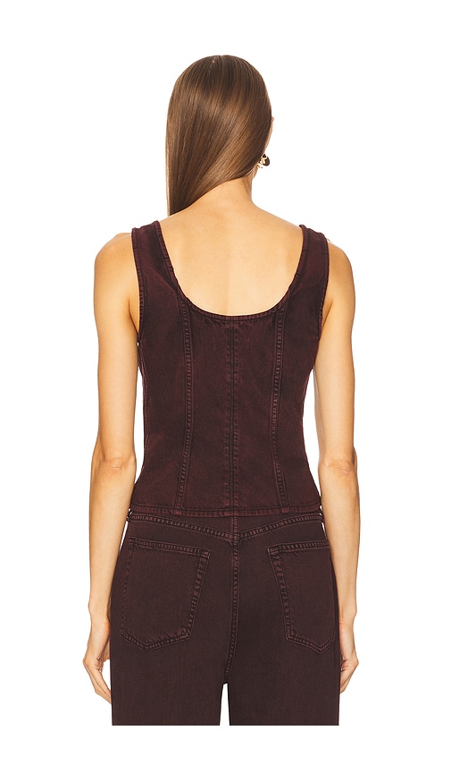  Rag & Bone Poppy Top In Burgundy. Size 2. Also In 0, 4, 12. 
