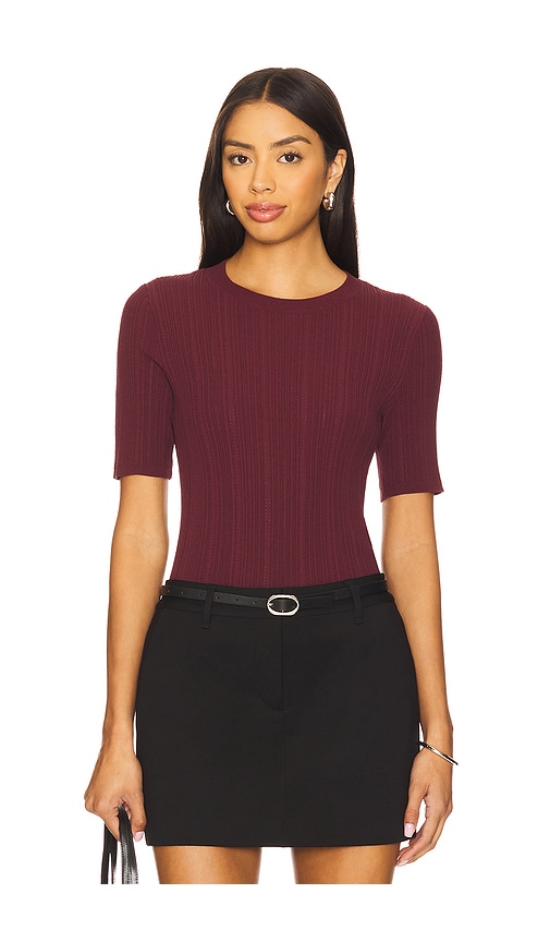 Camryn Tee in Burgundy. - size M (also in S, XS) - Rag & Bone - Modalova