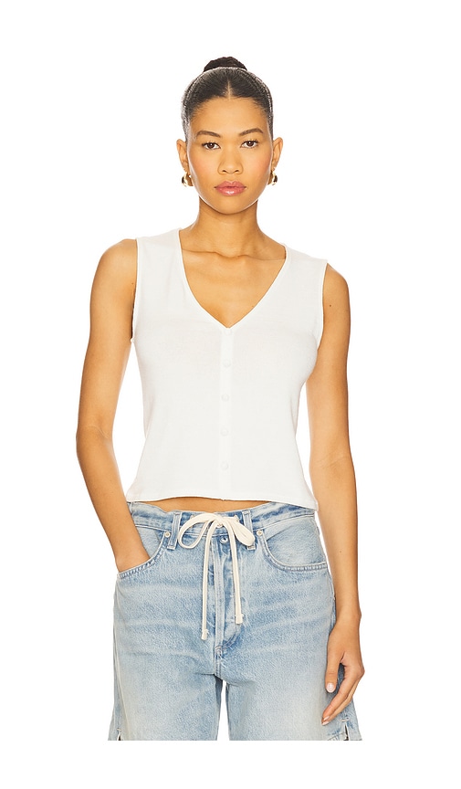 Knit Button Up Tank Top in . Size M, S, XS, XXS - Rag & Bone - Modalova