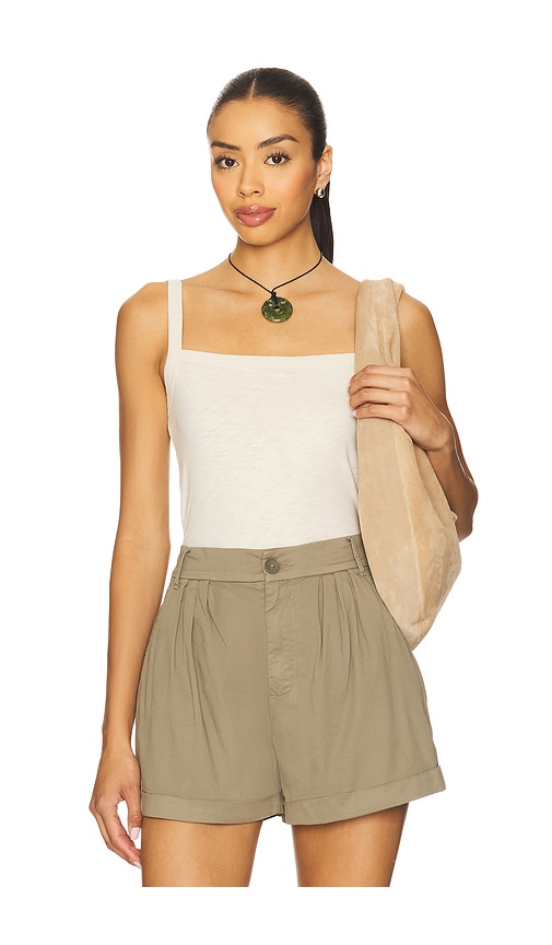 Slub Square Neck Tank Top in . Size M, S, XS, XXS - Rag & Bone - Modalova