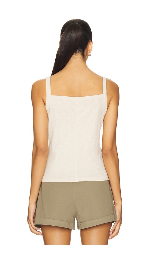  Rag & Bone Tanktop Mit Carré-ausschnitt Slub In Beige. Größe Xs. Also In L. 