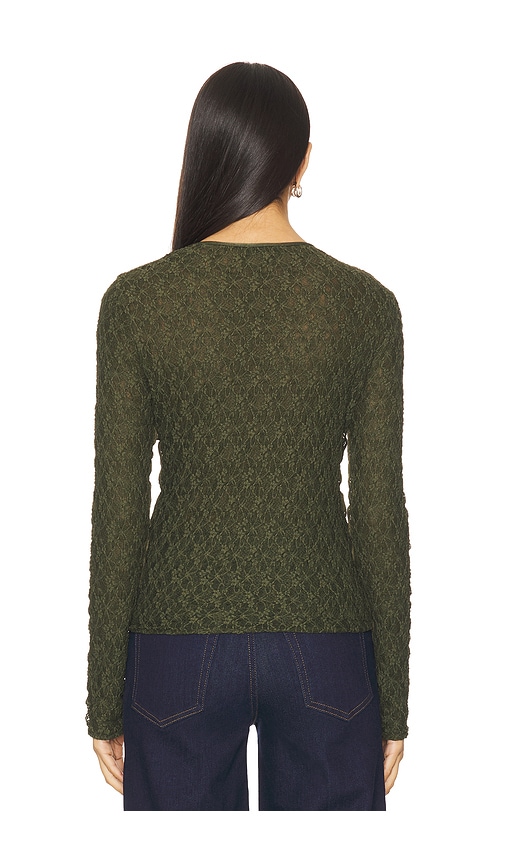  Rag & Bone Langarm-oberteil Ellie In Army. Größe Xs. Also In S. 