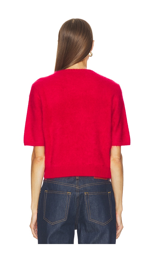  Rag & Bone T-shirt Mit Kaschmiranteil Jada In Red. Größe Xs. Also In M, L. 