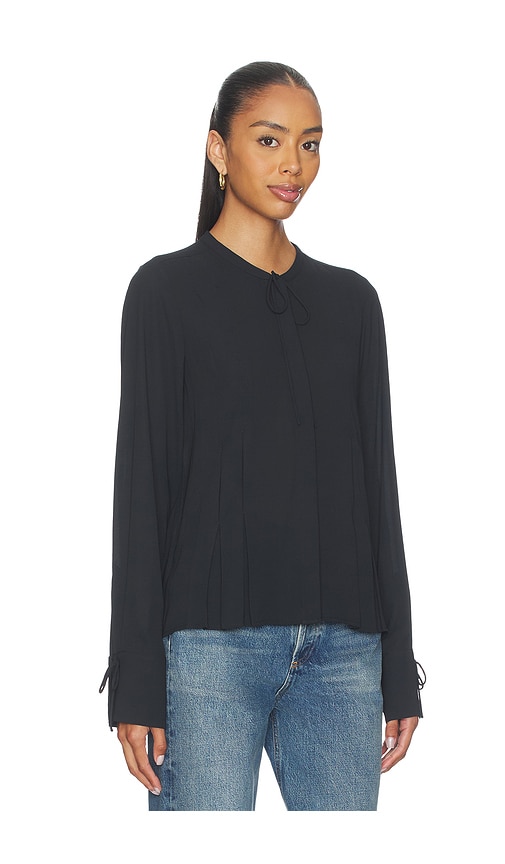  Rag & Bone Arden Pleated Blouse In Black. Size S. Also In Xs. 